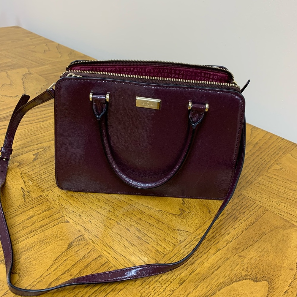 Kate spade patent handbag
